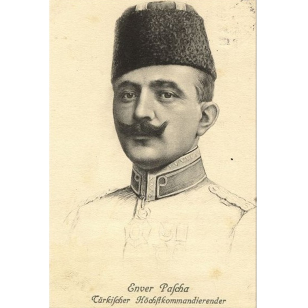 Enver Paşa kanvas tablo (40x60 cm) - Üretici