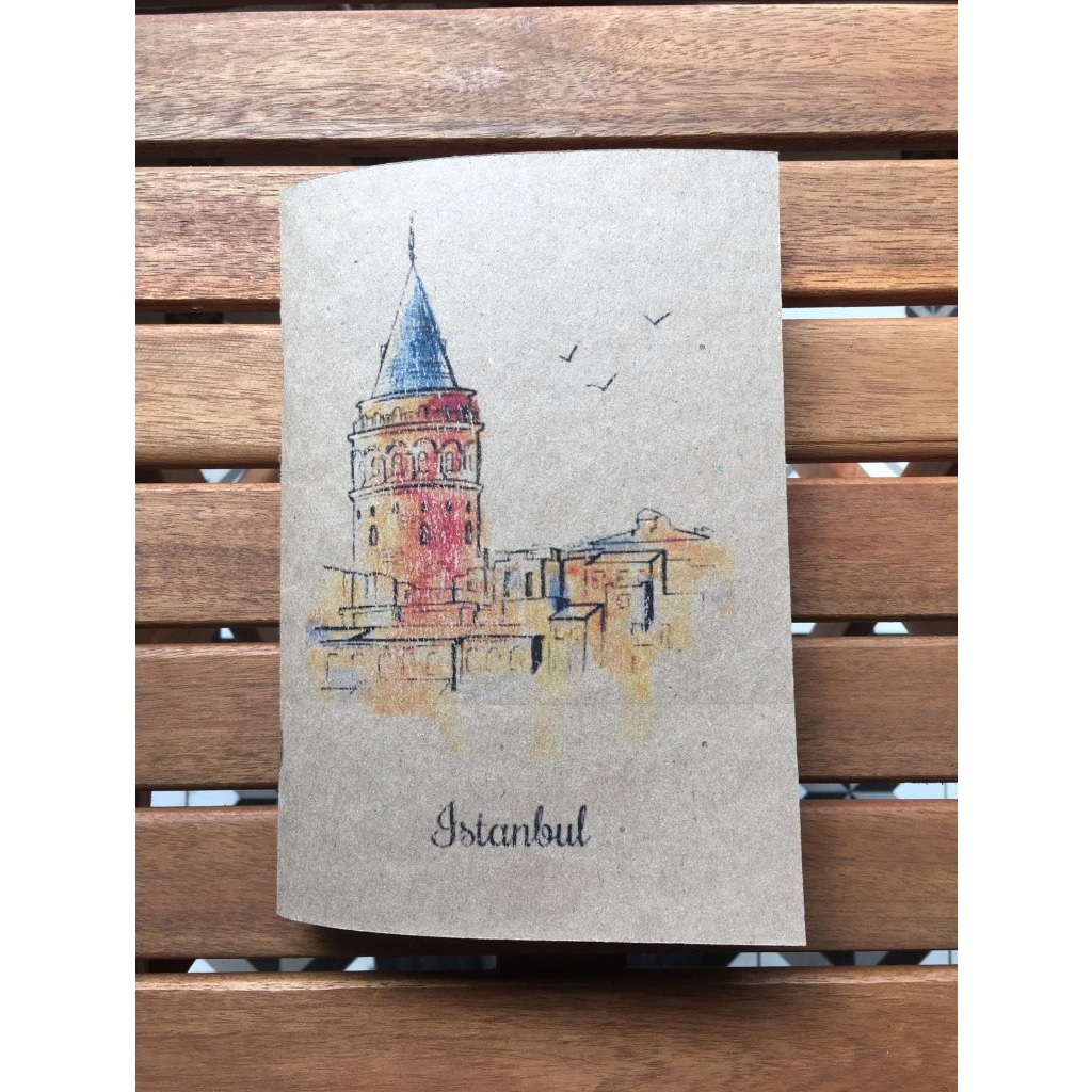 Galata Kulesi Kraft Defter - Üretici