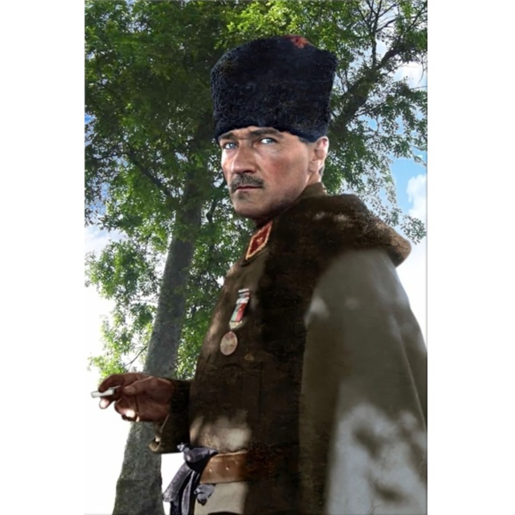 Mustafa Kemal Atatürk Kanvas Tablo - Üretici