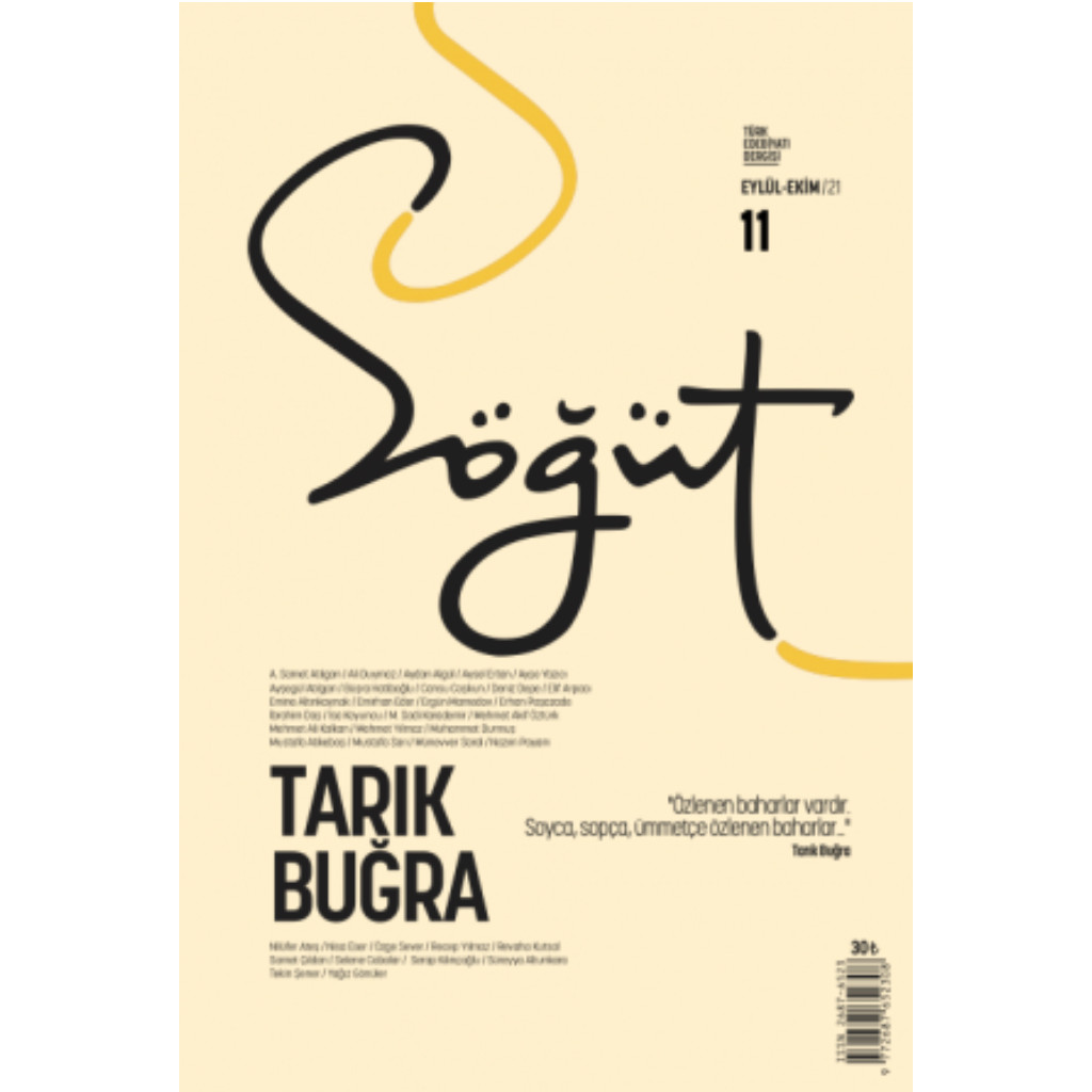 Söğüt - Türk Edebiyatı Dergisi Sayı 11 / Eylül - Ekim 2021 - Kolektif